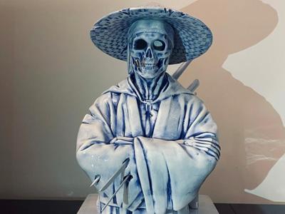 Skull Figurine Model Toy