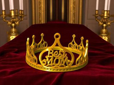Crown of “Best Mom”