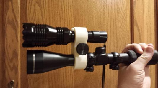 Flashlight Scope Clamp / Mount