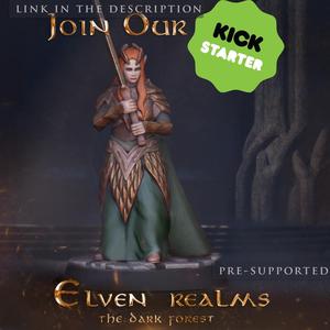 Elven Lady with sword