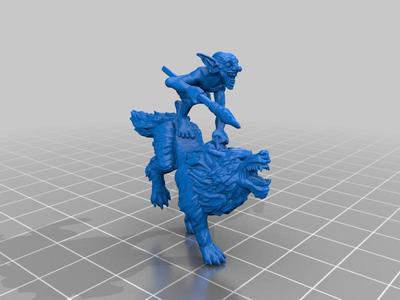 Goblin Wolf Rider B