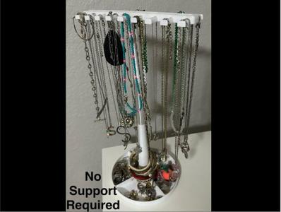 *Updated* Necklace & jewelry holder, var heights