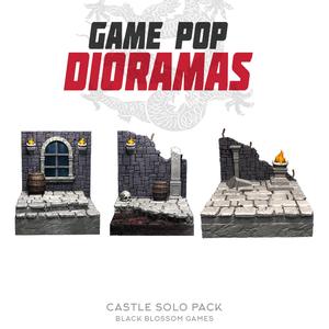 DRM001 Castle Solo Pack Diorama :: Game Pop Dioramas :: Black Blossom Games