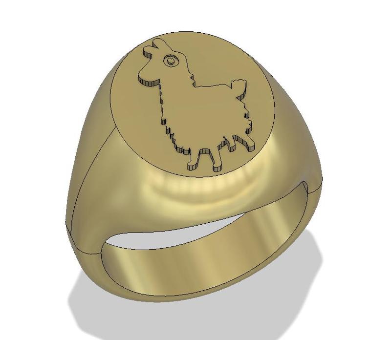 fortnite inspired ring