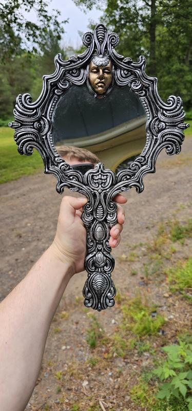 handheld mirror