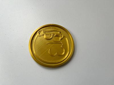Fortnite Peter Griffin Medallion Double Sided