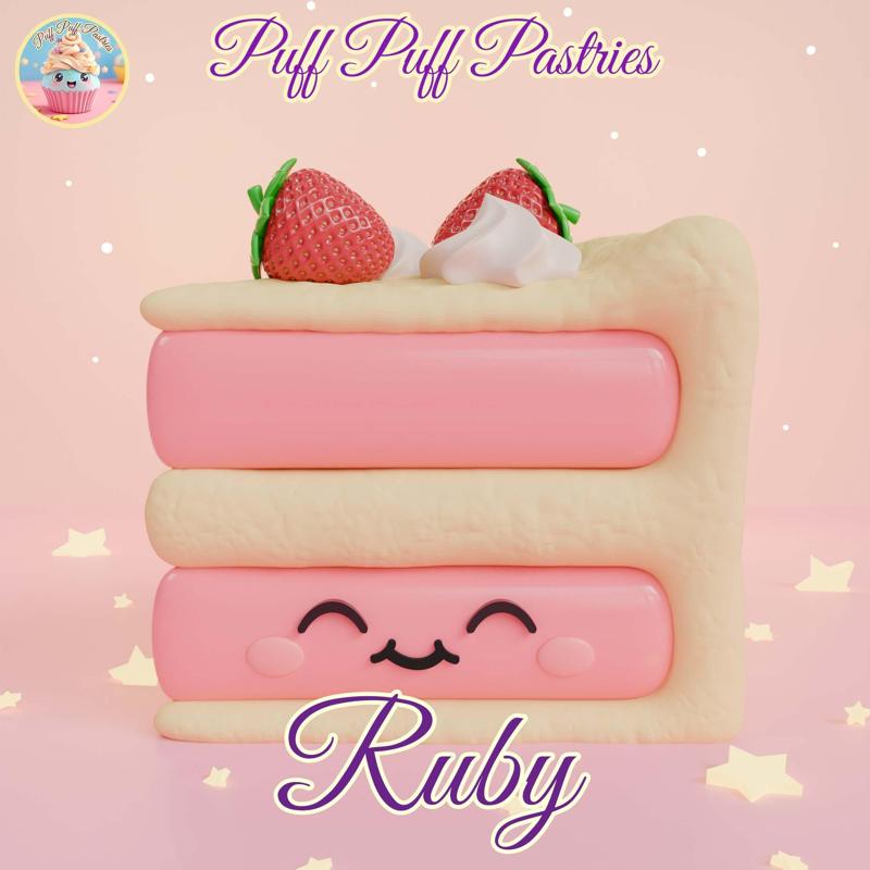 Kawaii Triangle cake Ruby
