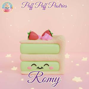 Kawaii Triangle cake Romy
