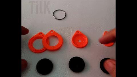 TilK - 'Tile Sticker' keychain holders – (Updated for version 2022)