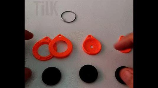 TilK - 'Tile Sticker' keychain holders – (Updated for version 2022)