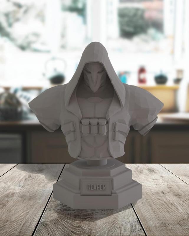 Overwatch Reaper Bust