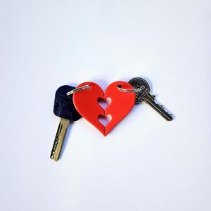 Heart keychain