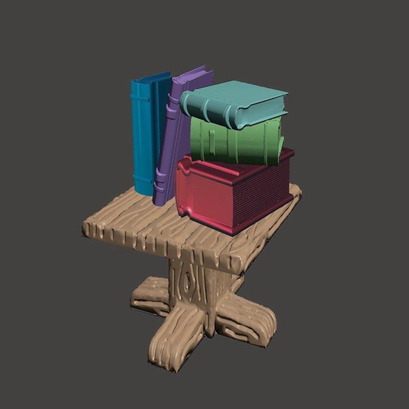 Sixty Books for populating Shelves and Remixes etc - 28mm