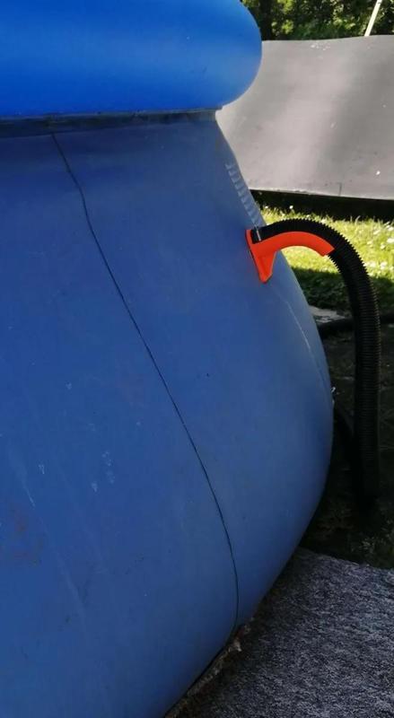 SWING POOL HOSE HOLDER