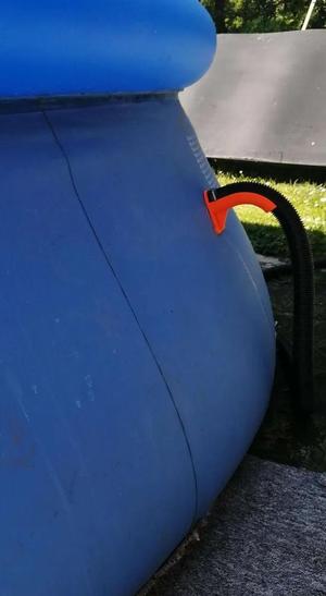 SWING POOL HOSE HOLDER
