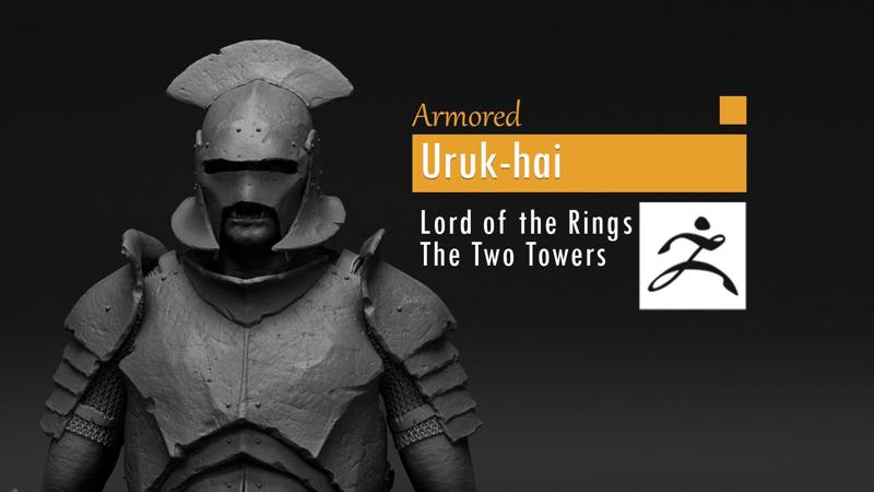 Armored Uruk-Hai - The Lord of the Rings - The Two Towers