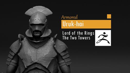 Armored Uruk-Hai - The Lord of the Rings - The Two Towers