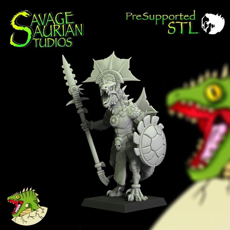 Itza'totec, the Warrior - Lizardmen