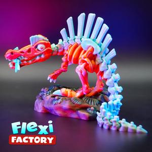 Flexi Factory Skeleton Spinosaurus