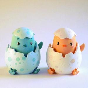 PRINT-IN-PLACE CUTE LUCKY CHICKEN