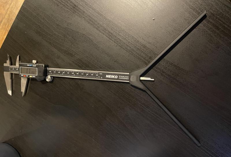 Radius Measuring Tool for Calipers
