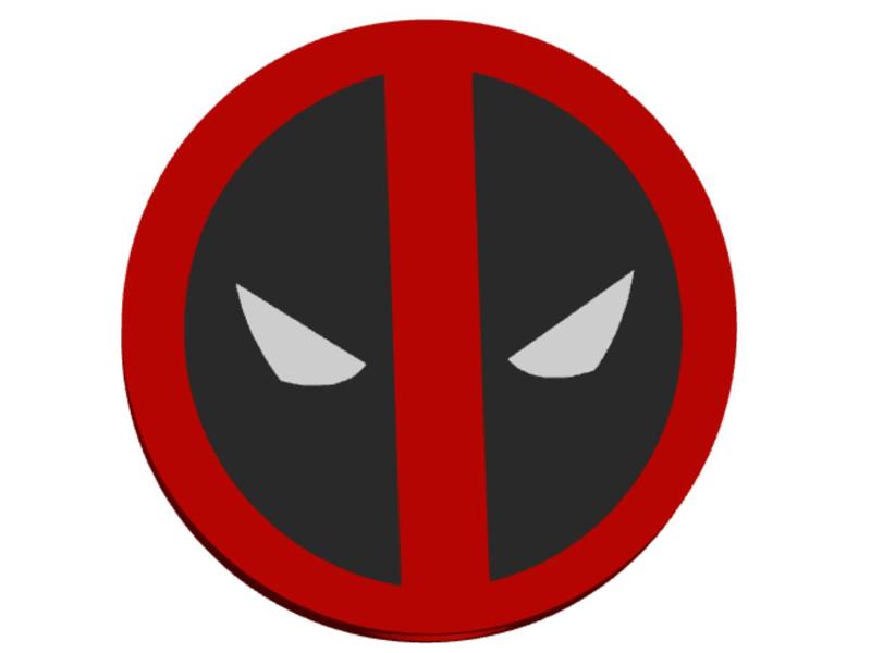 Deadpool 20oz Tumbler Straw Topper - Marvel