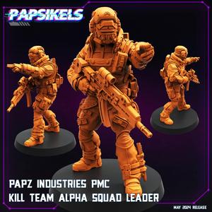 PAPZ INDUSTRIES PMC KILL TEAM ALPHA SQUAD