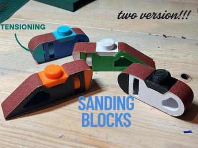 SANDING BLOCKS + TENSIONING SISTEM