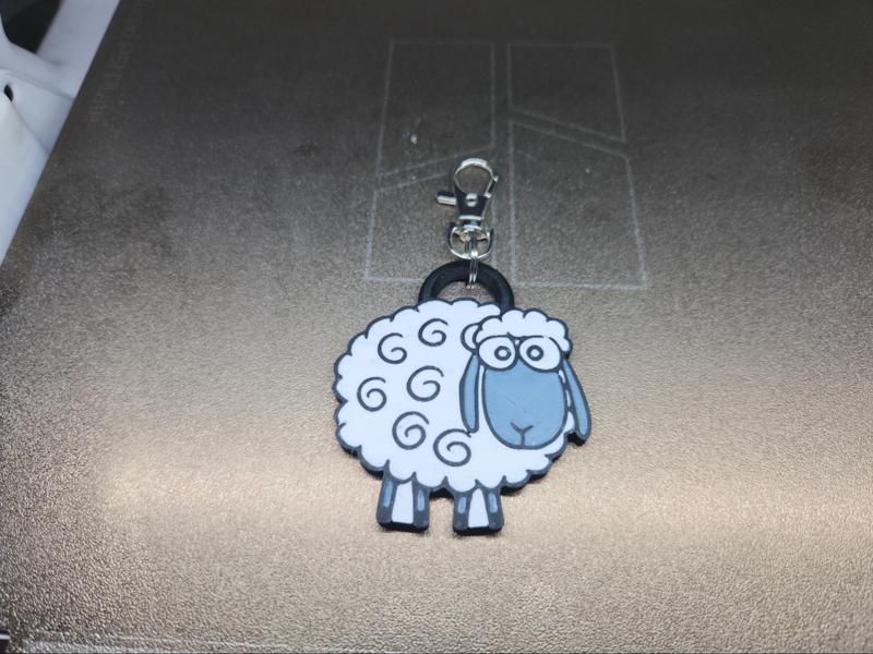 Cutest sheep Keychain