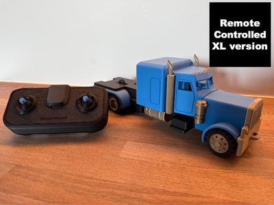 RC Truck with snap-on upgrades