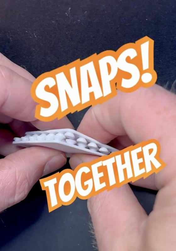 Plastic Velcro! Super Strong “Hook and Loop” BowieInc Connector!