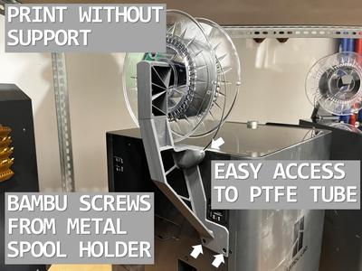 Simple top spool holder P1S