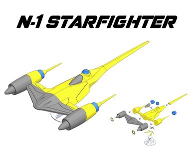 Star Wars N1 Naboo Starfighter