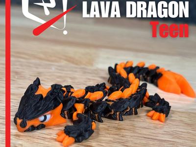 Articulated Lava Dragon- Teen