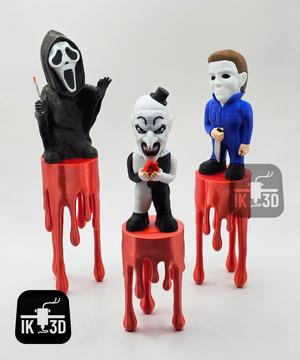 Dripping Liquid Stands / No Supports