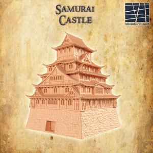 Samurai Castle  Tabletop Terrain 28 MM