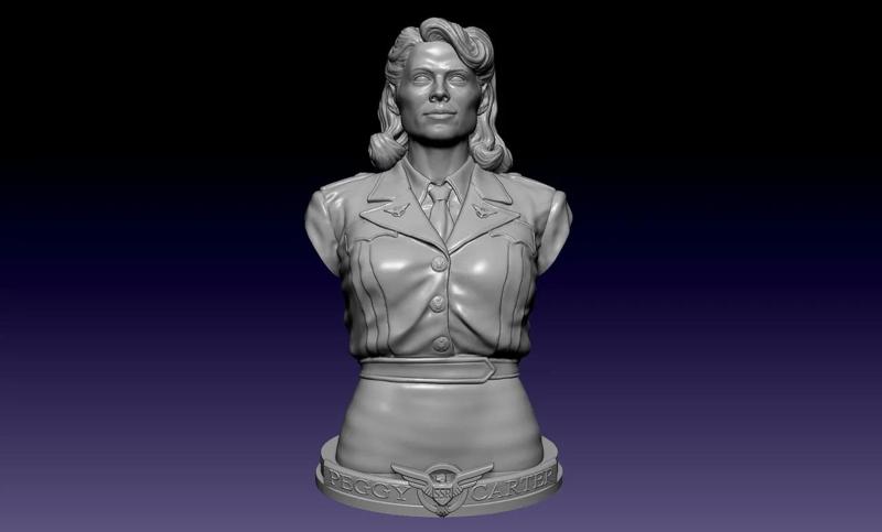 Peggy Carter Bust   