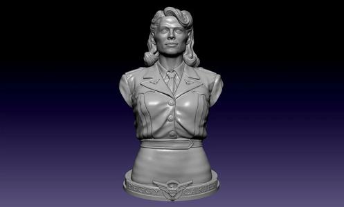 Peggy Carter Bust   