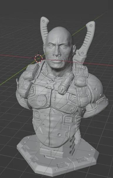 Dead Pool with the Rocks Head   
