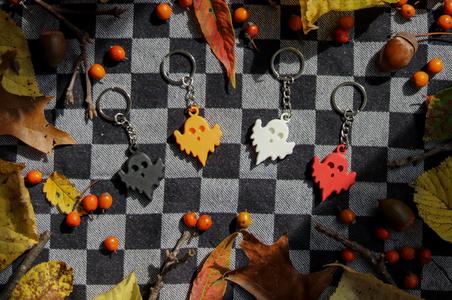 Spooky Ghost Keychain | Autumn Series | Halloween