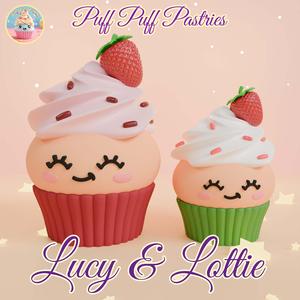 Kawaii Cupcake Lucy and Lottie