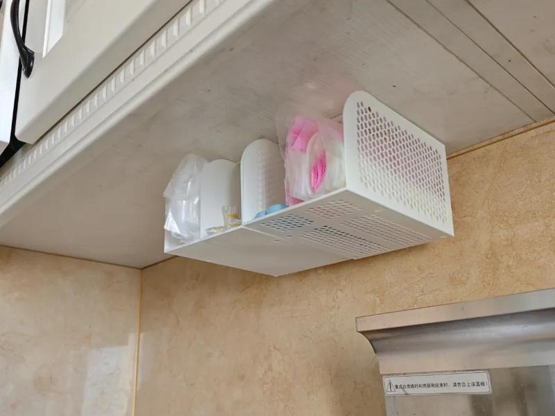 Highly practical, this openwork storage box features a hidden dormitory storage shelf, partition hanging basket, shoe cabinet, under-table sundry basket, organizer, kitchen cabinet shelf, and under-cabinet hanging rack—all in one print and requiring no supports