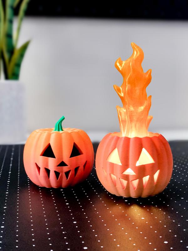 Pumpkin on Fire