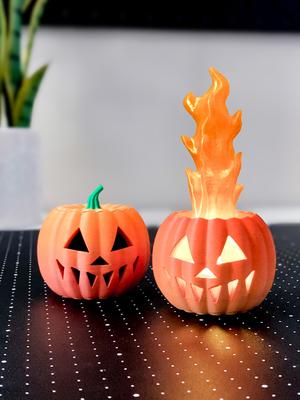 Pumpkin on Fire
