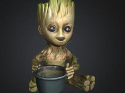 Groot cup holder