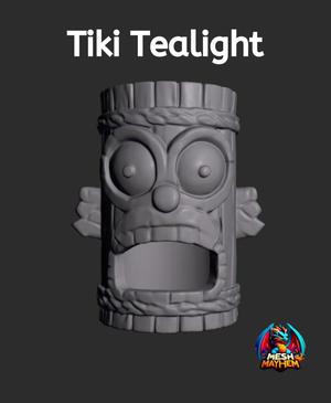 Tiki Tealight by Mesh Mayhem