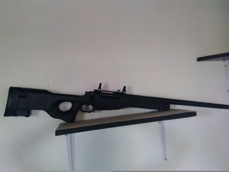 G&G Mauser SRG Gas sniper (G96) Parts : Rail / Hopup Knob / BB Follower 