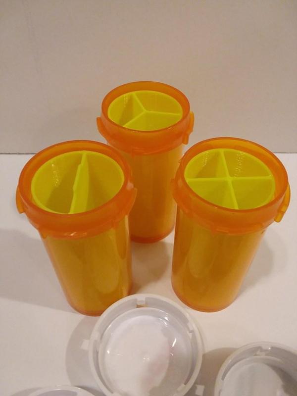 Medicine Rx Pill Bottle Organizers - 13d size bottle