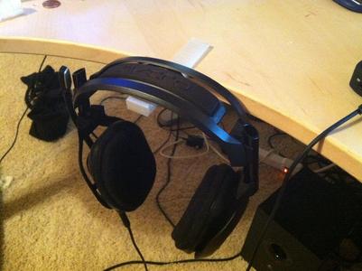 Astro A40 clip-on desk holder