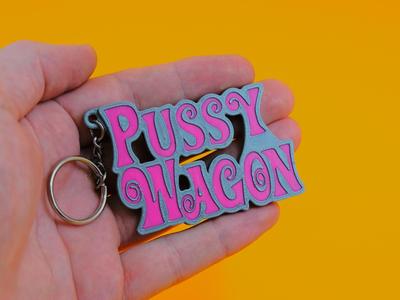 Pussy Wagon Keychain / Kill Bill